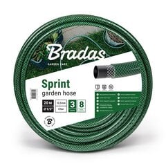 Kasteluletku Sprint 5/8" Bradas, 20 m, vihreä hinta ja tiedot | Puutarhaletkut, kastelukannut ja muut kastelutarvikkeet | hobbyhall.fi