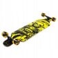 Rullalauta Nils Extreme Longboard Skull, keltainen hinta ja tiedot | Skeittilaudat | hobbyhall.fi