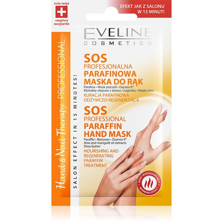 Käsi- ja kynsinaamio Eveline Hand&Nail Therapy SOS 7 ml hinta ja tiedot | Vartalovoiteet | hobbyhall.fi