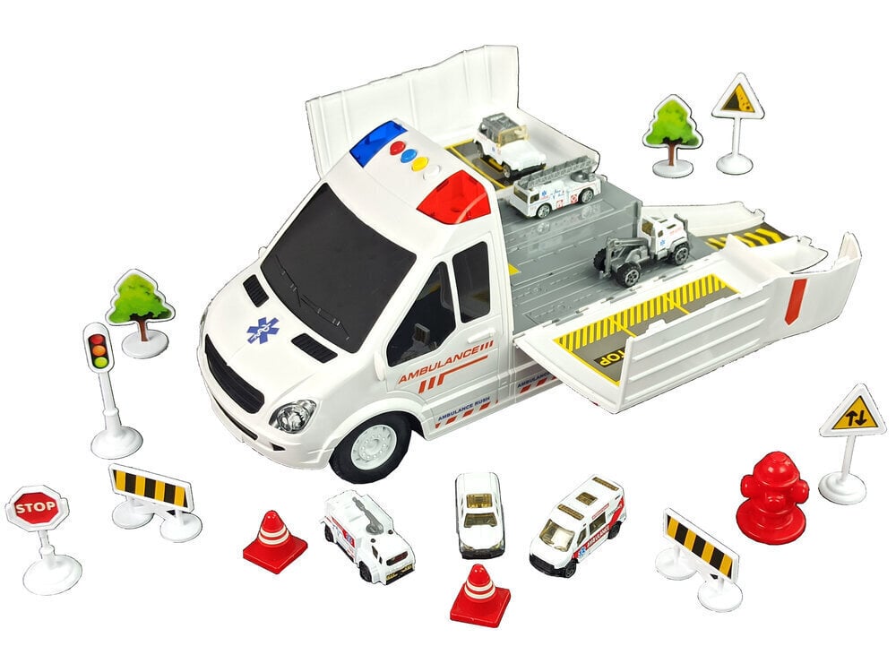 Ambulanssi diy-autolla hinta ja tiedot | Poikien lelut | hobbyhall.fi