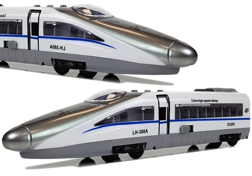 Pendolino-lelujuna ääni- ja valotehosteilla, valkoinen hinta ja tiedot | Poikien lelut | hobbyhall.fi