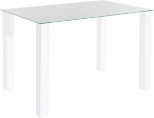 Ruokapöytä Dante 120, valkoinen hinta ja tiedot | Ruokapöydät | hobbyhall.fi