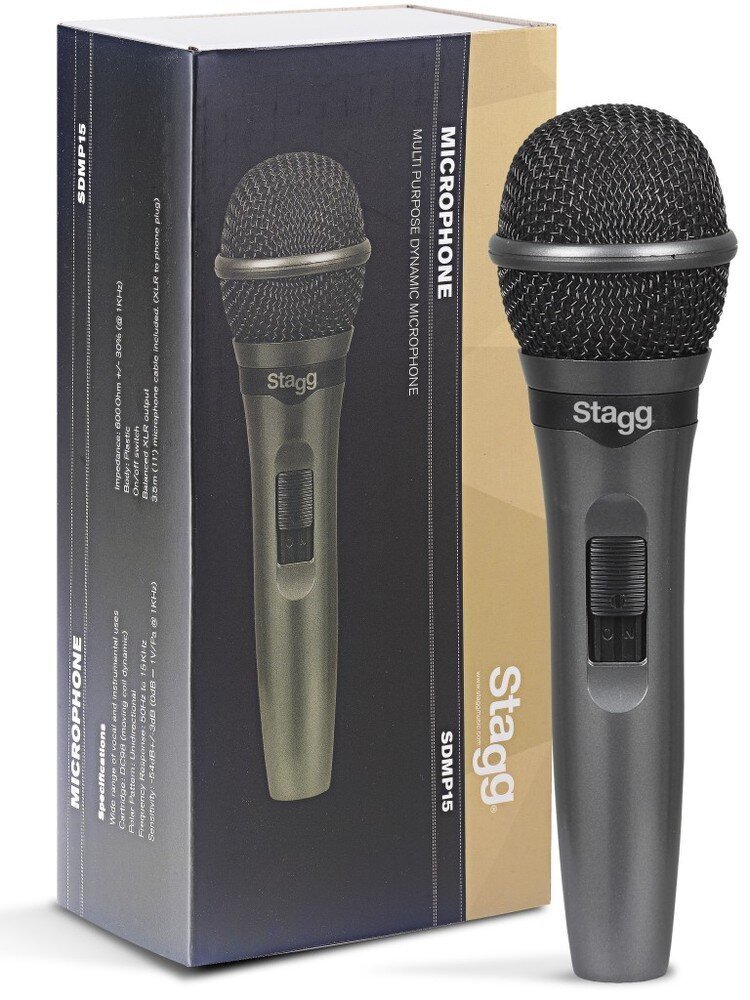 Langallinen mikrofoni Stagg SDMP15 hinta ja tiedot | Mikrofonit | hobbyhall.fi