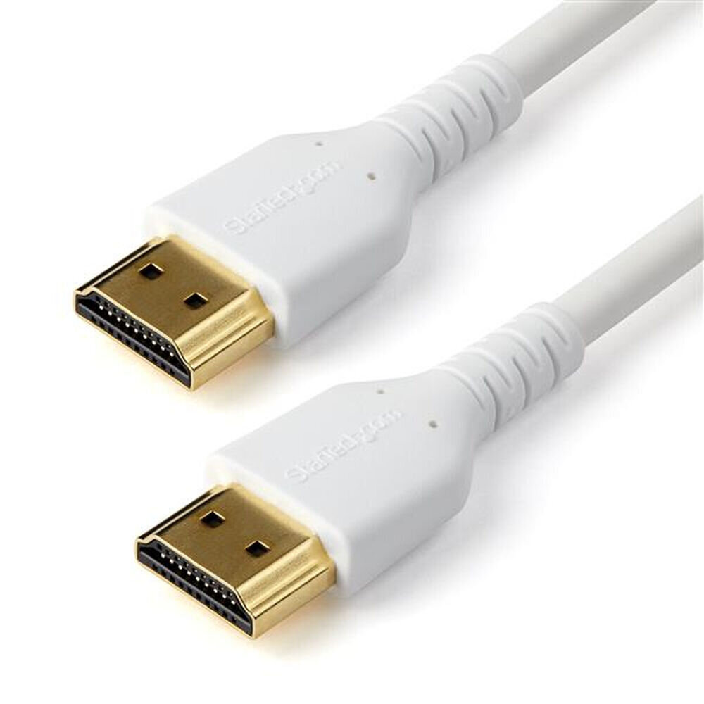 Startech HDMI-kaapeli RHDMM1MPW, 1 m hinta ja tiedot | Kaapelit ja adapterit | hobbyhall.fi