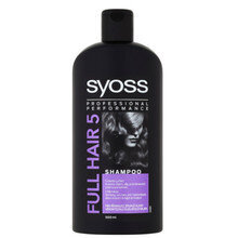 Shampoo Syoss Full Hair 440 ml hinta ja tiedot | Shampoot | hobbyhall.fi