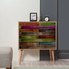 Lipasto Kalune Design Dresser 3405, tammen väri/monivärinen hinta ja tiedot | Lipastot | hobbyhall.fi