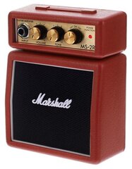 Minivahvistin sähkökitaralle Marshall MS-2R hinta ja tiedot | Soittimien lisätarvikkeet | hobbyhall.fi