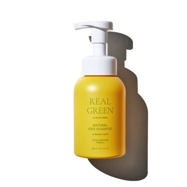 Vauvan shampoo Real Green Rated Green, 300 ml hinta ja tiedot | Lasten ja äitiysajan kosmetiikka | hobbyhall.fi