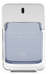 EDT Bugatti Signature Grey, 100 ml hinta ja tiedot | Miesten hajuvedet | hobbyhall.fi