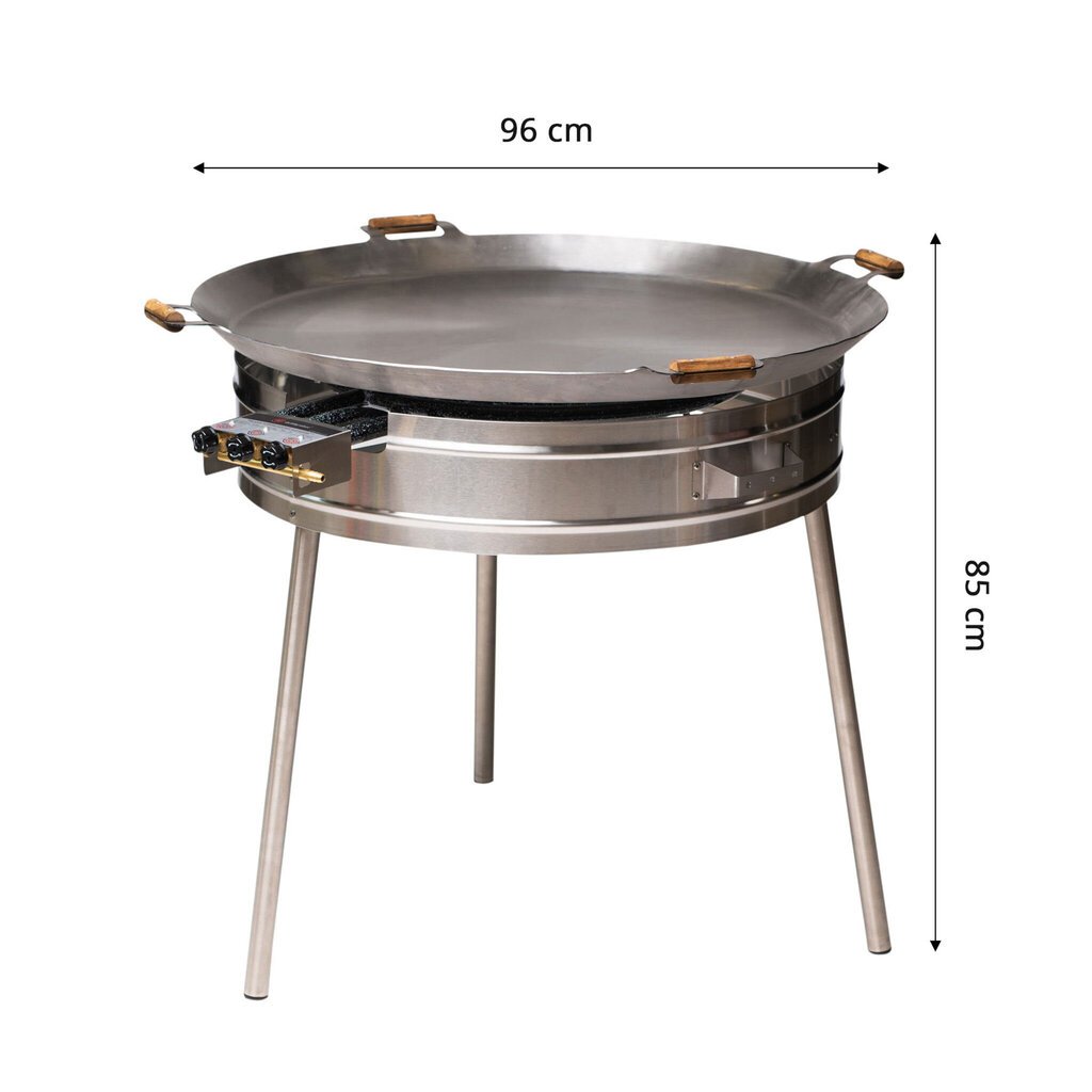 GrillSymbol Basic-960 kaasulla toimiva grillipannu hinta ja tiedot | Grillit | hobbyhall.fi