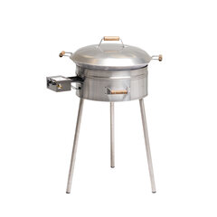 Pannu ja kansi GrillSymbol Cataplana WP-545 inox CAT, ø 54 cm hinta ja tiedot | Grillitarvikkeet ja -välineet | hobbyhall.fi