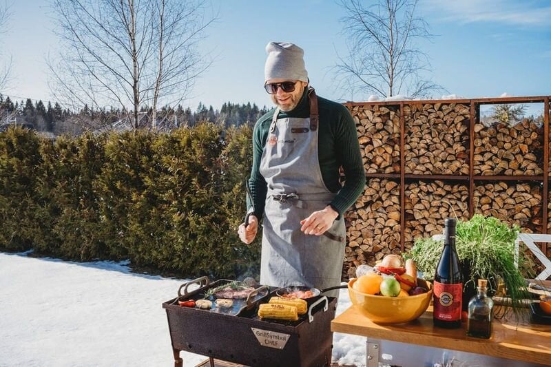 Hiiligrilli GrillSymbol Naked Chef XS hinta ja tiedot | Grillit | hobbyhall.fi
