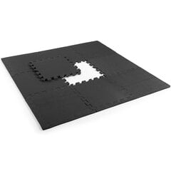 Urheilulattiapäällyste Gymstick Puzzle Mat Set, musta hinta ja tiedot | Treenivälineet | hobbyhall.fi