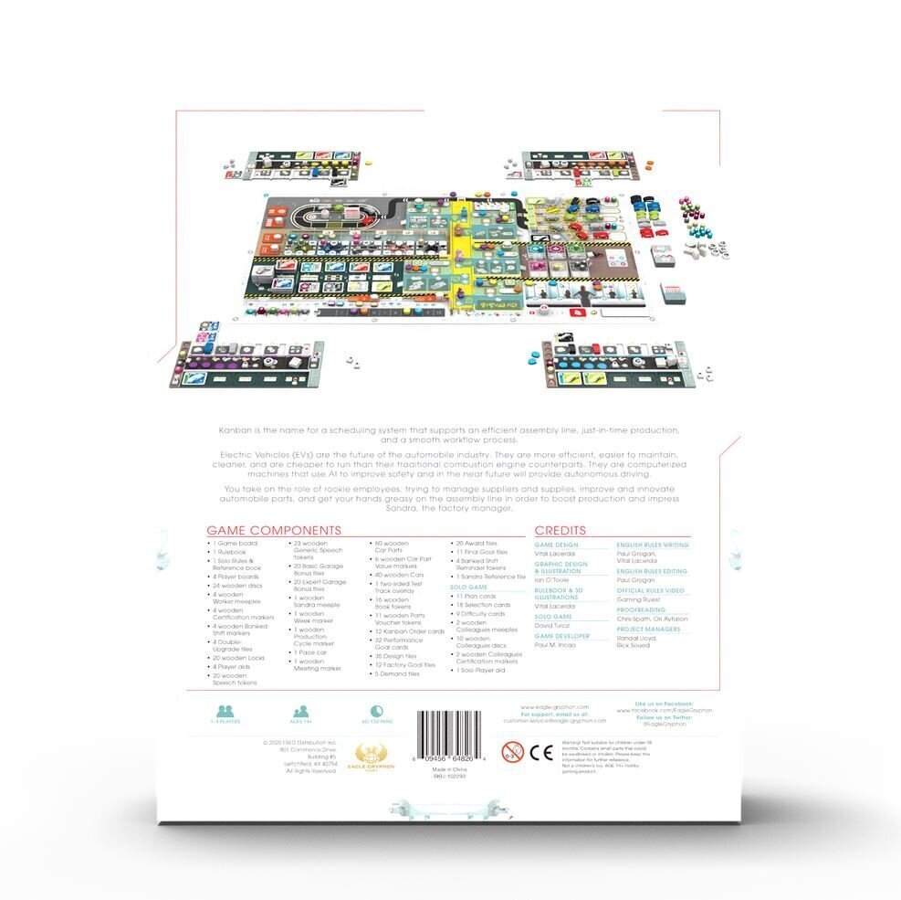 Kanban EV, EN Lautapeli hinta ja tiedot | Lautapelit ja älypelit | hobbyhall.fi