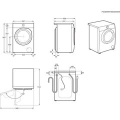 AEG LWR98165XE hinta ja tiedot | Pyykinpesukoneet | hobbyhall.fi