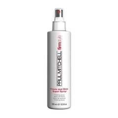 Suihke kiiltäville hiuksille Paul Mitchell Firm Style Freeze and Shine Spray, 250ml hinta ja tiedot | Kampaamotuotteet | hobbyhall.fi