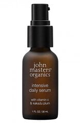 C-vitamiinia sisältävä kasvoseerumi John Masters Organics Essential Vitamin C Face Serum, 30 ml hinta ja tiedot | Kasvoöljyt ja seerumit | hobbyhall.fi