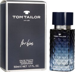 Tom Tailor For Him EDT-tuoksu miehelle, 50 ml hinta ja tiedot | Tom Tailor Hajuvedet ja tuoksut | hobbyhall.fi