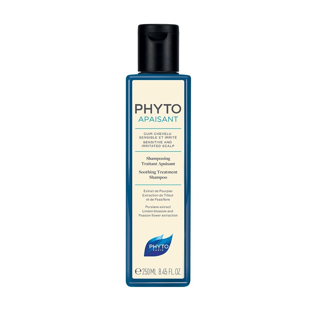 Phyto Phytoapaisant Soothing Treatment -hoitoshampoo herkälle hiuspohjalle, 250 ml hinta ja tiedot | Shampoot | hobbyhall.fi