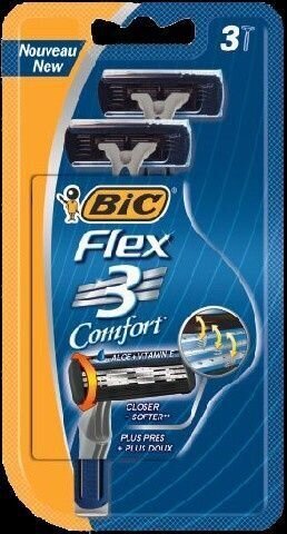 Bic Comfort 3 Flex Blister 3 -partahöylä hinta ja tiedot | Parranajo ja karvanpoisto | hobbyhall.fi