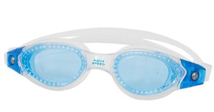 AQUA SPEED GOGLE PACIFIC JR, sinisen/valkoisen väriset uimalasit hinta ja tiedot | Uimalasit | hobbyhall.fi