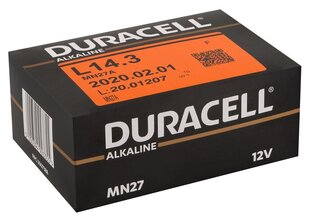 Akku Duracell 27A 10x1 hinta ja tiedot | Duracell Kodin remontointi | hobbyhall.fi