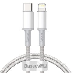 Baseus Kaapeli USB Type C - Lightning 20 W 1 m 6953156231924 hinta ja tiedot | Puhelinkaapelit | hobbyhall.fi