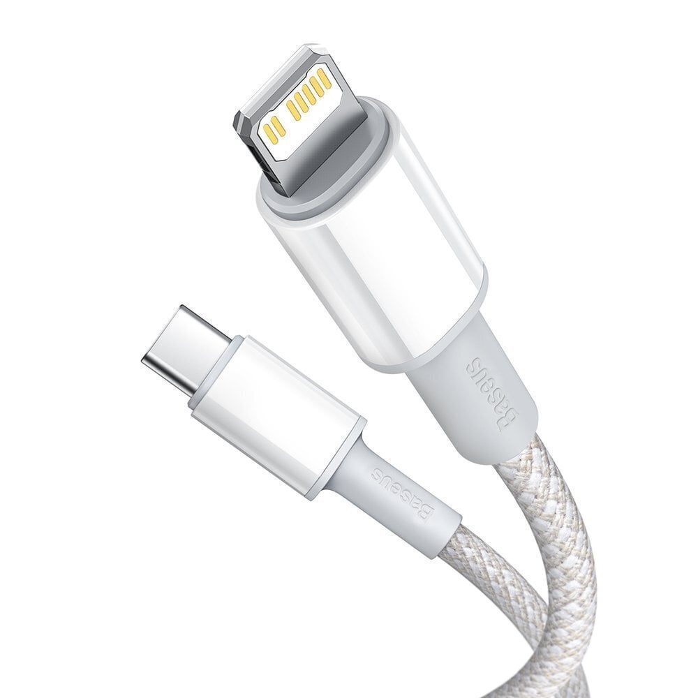 Baseus Kaapeli USB Type C - Lightning 20 W 1 m 6953156231924 hinta ja tiedot | Puhelinkaapelit | hobbyhall.fi