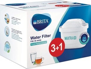 Brita Maxtra Pure Performance, 4 kpl hinta ja tiedot | Veden suodatinkannut ja suodattimet | hobbyhall.fi