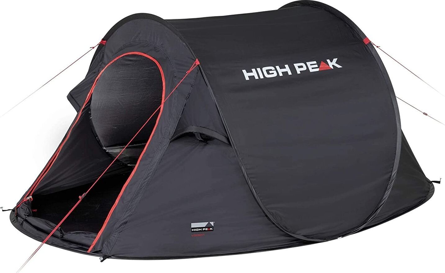 High Peak Vision 3 teltta, musta hinta ja tiedot | Teltat | hobbyhall.fi