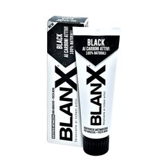 Valkaiseva hammastahna Blanx Men Black Carbone, 75 ml hinta ja tiedot | Blanx Hajuvedet ja kosmetiikka | hobbyhall.fi