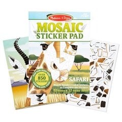 Tarra mosaiikkisarja MELISSA & DOUG Safari eläimet hinta ja tiedot | Kehittävät lelut | hobbyhall.fi