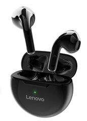 Lenovo HT38 True Wireless -kuulokkeet Global musta hinta ja tiedot | Kuulokkeet | hobbyhall.fi