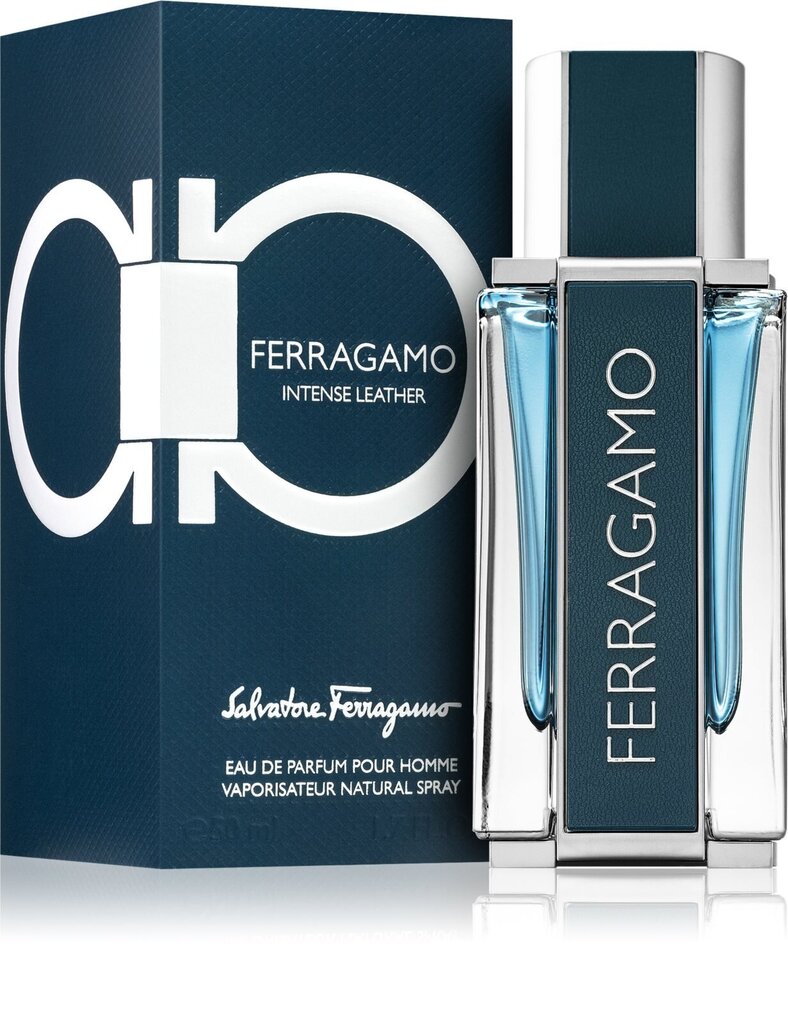 Hajuvesi Eau de Parfum Salvatore Ferragamo Intense Leather EDP miehille 50 ml hinta ja tiedot | Miesten hajuvedet | hobbyhall.fi