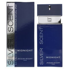 Hajuvesi Jacques Bogart Silver Scent Midnight EDT miehille, 100 ml hinta ja tiedot | Jacques Bogart Hajuvedet ja kosmetiikka | hobbyhall.fi