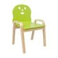 Lasten tuoli HAPPY 39x36xH61cm, vihreä hinta ja tiedot | Lasten pöydät ja tuolit | hobbyhall.fi