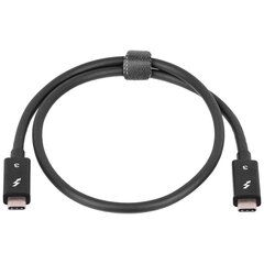 Akyga cable USB AK-USB-33 USB type C Thunderbolt 3 (m) / USB type C Thunderbolt 3 (m) ver. 3,1 0,5 m hinta ja tiedot | Puhelinkaapelit | hobbyhall.fi