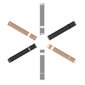 Dux Ducis Magnetic Strap Wristband for Samsung Galaxy Watch / Huawei Watch / Honor Watch (20mm band) Magnetic Wristband Black (Milanese Version) (Black) hinta ja tiedot | Älykellojen ja aktiivisuusrannekkeiden lisätarvikkeet | hobbyhall.fi