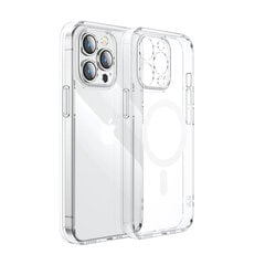 Puhelinkotelo Joyroom 14D Magnetic Case Magnetic Case for iPhone 14 Pro Max Compatible with MagSafe transparent (JR-14D8), läpinäkyvä hinta ja tiedot | Puhelimen kuoret ja kotelot | hobbyhall.fi
