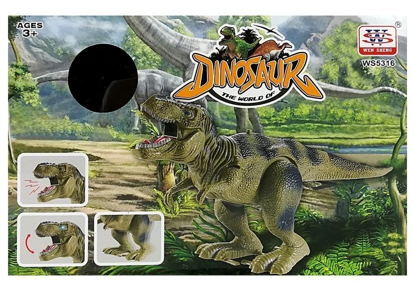 Lelu - Tyrannosaurus Rex dinosaurus paristoilla hinta ja tiedot | Poikien lelut | hobbyhall.fi