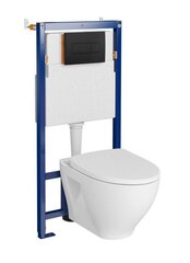 Seinälle asennettava wc-sarja Carlo Cersanit hinta ja tiedot | WC-istuimet | hobbyhall.fi