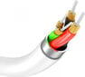 Vipfan USB-C to USB-C kaapeli P05, 60W, PD, 1m (valkoinen) hinta ja tiedot | Kaapelit ja adapterit | hobbyhall.fi