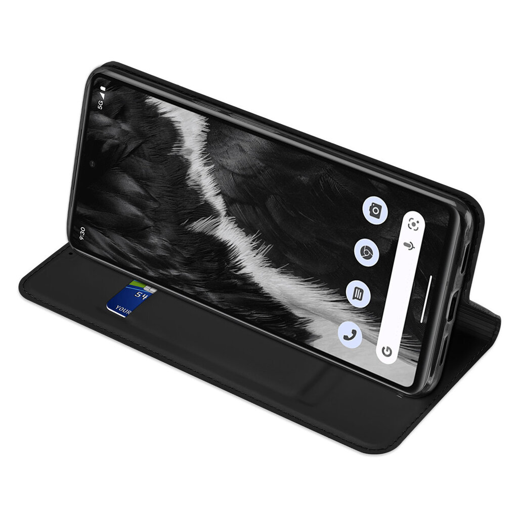 Puhelinkotelo Dux Ducis Skin Pro Case Google Pixel 7 Wallet Holster Cover, musta hinta ja tiedot | Puhelimen kuoret ja kotelot | hobbyhall.fi