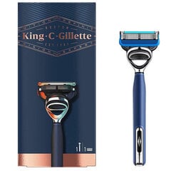 Gillette King C Shave & Edging Razor, 1 kpl hinta ja tiedot | Parranajo ja karvanpoisto | hobbyhall.fi