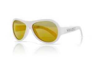 Shadez Classic Classic White Teeny, 7-15 a valkoisen väriset Aurinkolasit hinta ja tiedot | Lasten asusteet | hobbyhall.fi