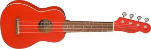 Sopraano ukulele Fender Venice Fiesta Red hinta ja tiedot | Kitarat | hobbyhall.fi