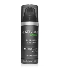 Kosteuttava kasvo- ja silmänympärysvoide Dr Irena Eris Platinum Men 24h, 50 ml hinta ja tiedot | Kasvovoiteet | hobbyhall.fi