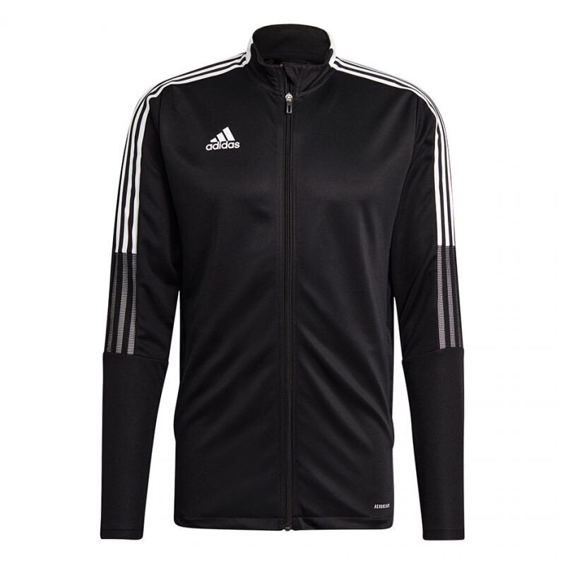 Miesten collegepaita Adidas Tiro 21 Track M GM7319 77614, musta hinta ja tiedot | Miesten puserot ja hupparit | hobbyhall.fi