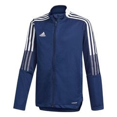 Lasten paita Adidas Tiro 21 Track Jr GK9662 77811, sininen hinta ja tiedot | Poikien puserot, liivit ja jakut | hobbyhall.fi