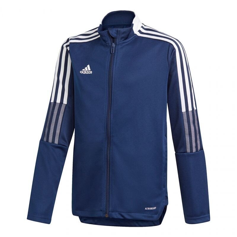 Lasten paita Adidas Tiro 21 Track Jr GK9662 77811, sininen hinta ja tiedot | Poikien puserot, liivit ja jakut | hobbyhall.fi